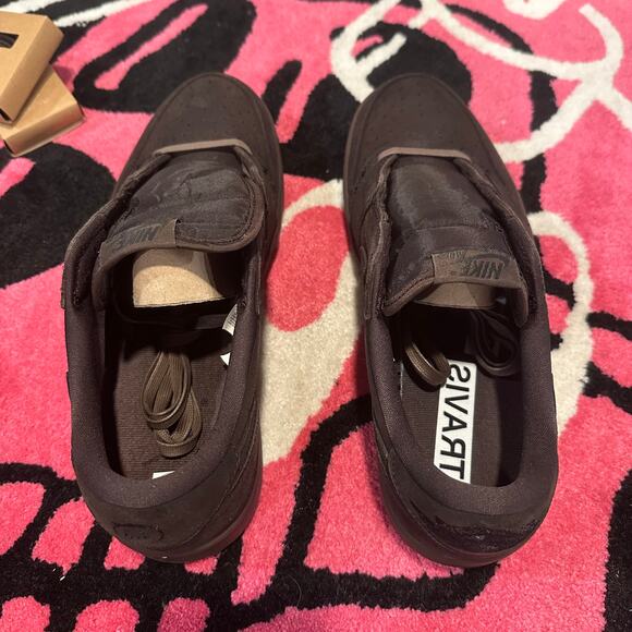 Jordan 1 Retro Low OG SP Travis Scott Velvet Brown - Size 10 - Brand New - Picture 5 of 12